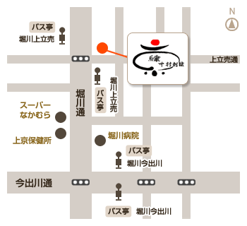 京都教室・地図